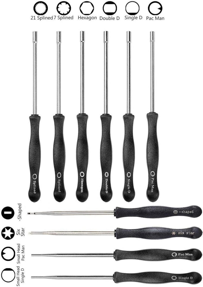 PRECISION CLEANING AND TURNING TOOL SET | FOR CARBURETOR ETC. (CTA12C)