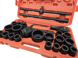 IMPACT SOCKET SET | CR-MO | 12-POINT | 25 MM (1") | 20 MM (3/4") | 26 PCS. (SLS26A)