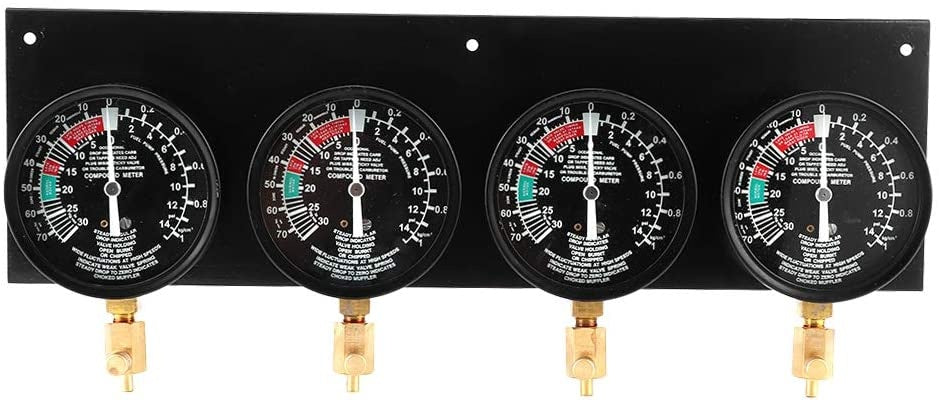 CARBURETOR SYNCHRONIZATION TESTER | WITH 4 PRESSURE GAUGES | 29 PCS. (H62000)