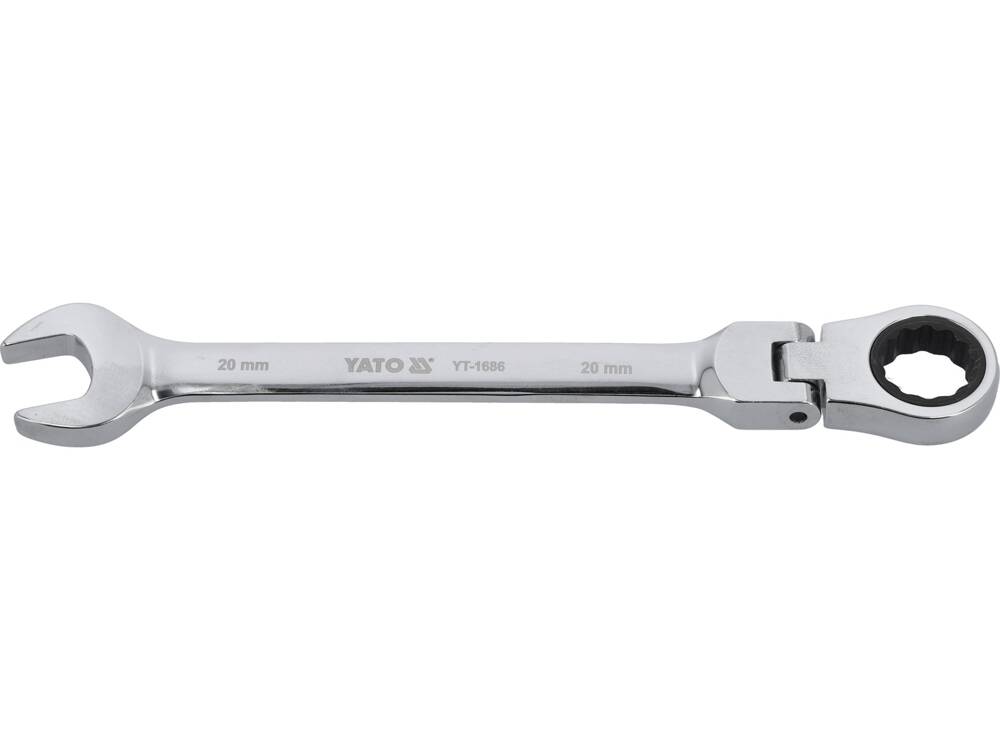 FLEX. RATCHET COMBINATION WRENCH 20MM (YT-1686)