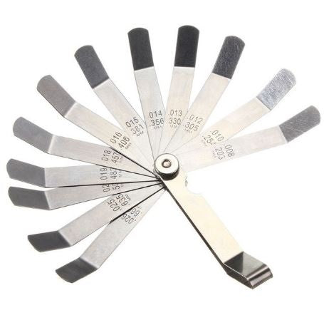 BENT FEELER GAUGES | 12 BLADES (SPG12)