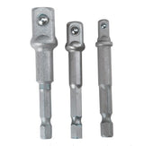 ADAPTER AND BIT SET 1/4" (6.3 MM) TO BITS AND SOCKETS 1/4" - 3/8" - 1/2" | 16 PCS. (SB16)