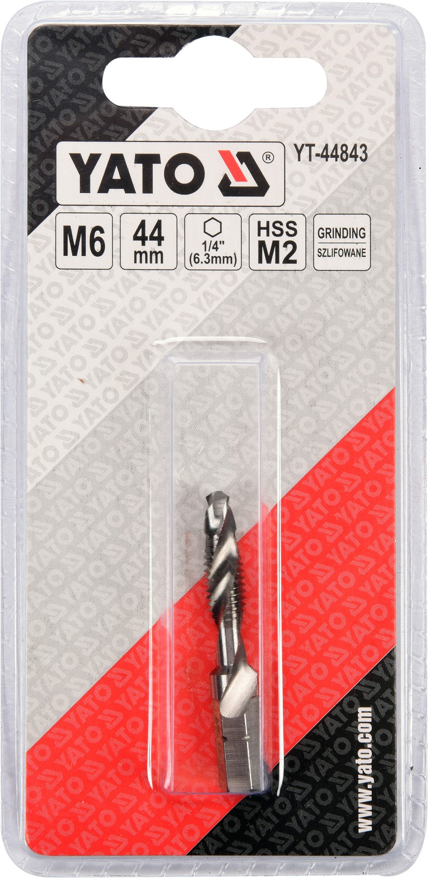 COMBINED DRILL TAP M6 HEX (YT-44843)