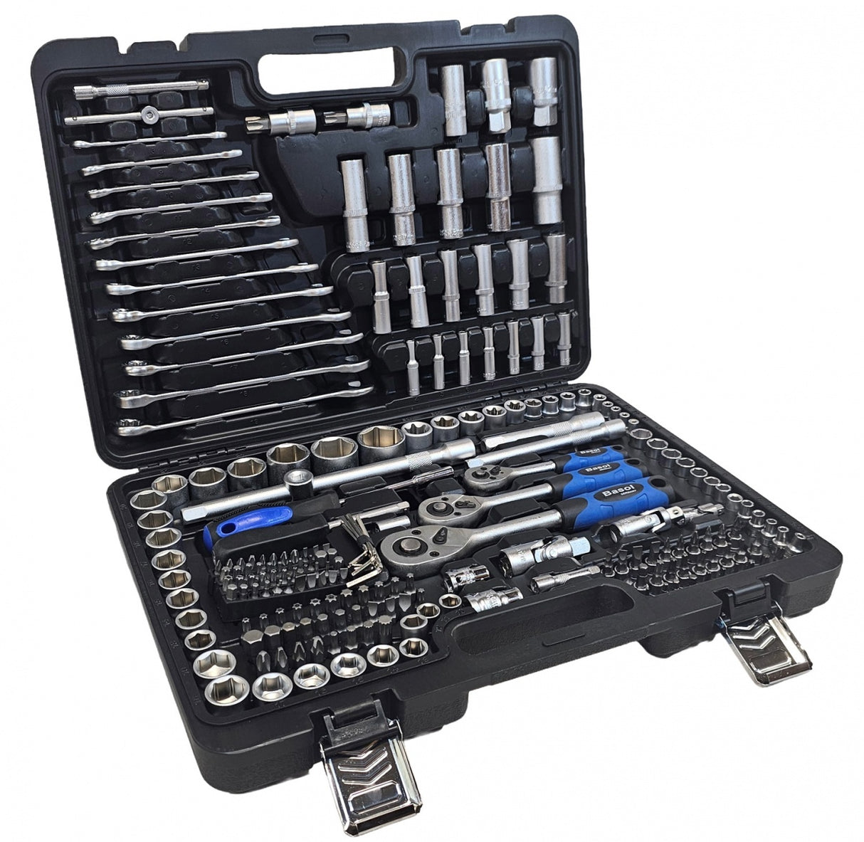 TOOL SET | 6.3 MM (1/4") / 10 MM (3/8") / 12.5 MM (1/2") | 216 PCS. (BS121216)