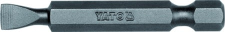 BIT SLOTTED 1/4" X50 MM, SIZE 6 MM, S2 50 PCS. (YT-7844)