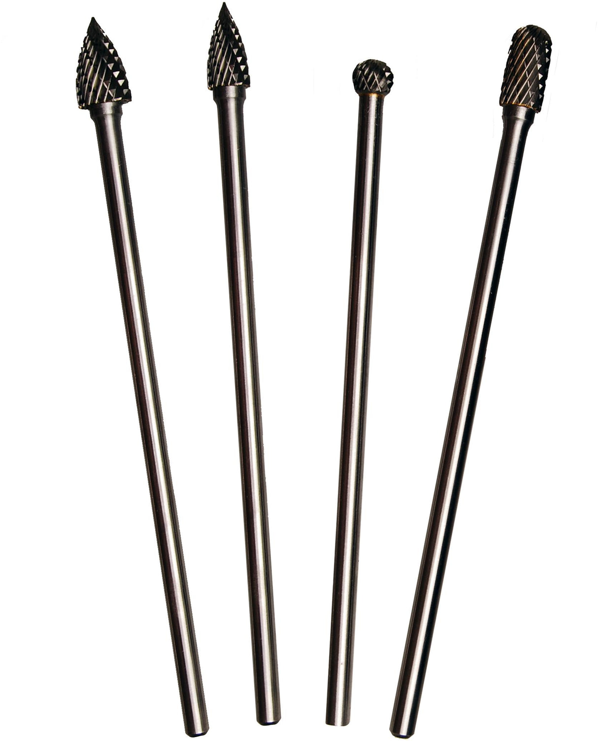 HSS MILLING CUTTER SET, EXTRA LONG | 4 PCS. (101)