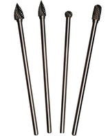HSS MILLING CUTTER SET, EXTRA LONG | 4 PCS. (101)