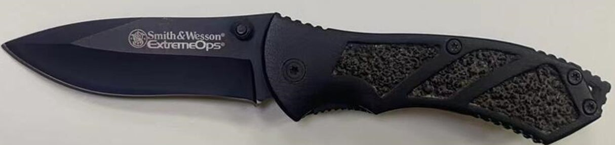 FOLDING KNIFE | BLACK FINISH WITH MATTE TEXTURE | 20 CM (FK8)
