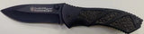 FOLDING KNIFE | BLACK FINISH WITH MATTE TEXTURE | 20 CM (FK8)