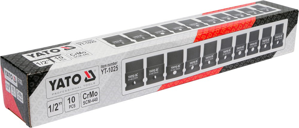 IMPACT SOCKET SET 10PCS (YT-1025)