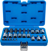 BIT SOCKET SET | 6.3 MM (1/4") / 12.5 MM (1/2") DRIVE | SPLINE (FOR XZN) | 18 PCS. (5172)
