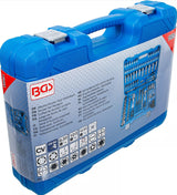 SOCKET SET HEXAGON | 6.3 MM (1/4") / 10 MM (3/8") / 12.5 MM (1/2") DRIVE | 192 PCS. (2243)