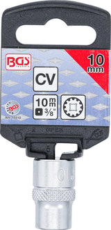 SOCKET, GEAR LOCK | 10 MM (3/8") DRIVE | 10 MM (10310)