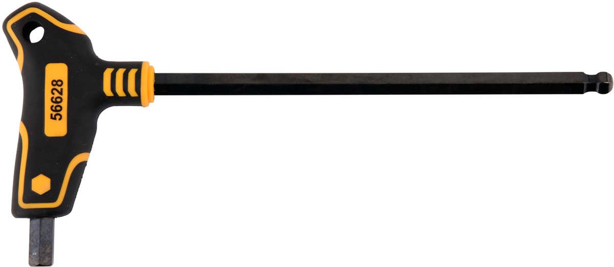 T-HANDLE HEX KEY WITH BALL 10.0MM (56628)
