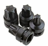 IMPACT BIT SET | 12.5 MM (1/2") | T-STAR (TORX) T55 - T100 | 6 PCS. (S1106)