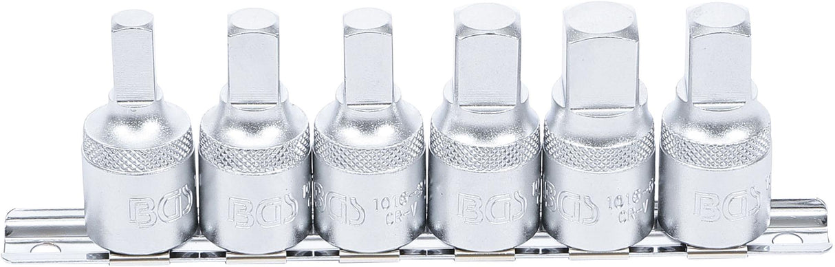 OIL SERVICE SOCKET SET | 12.5 MM (1/2") DRIVE | INTERNAL SQUARE | 6 PCS. (1016)