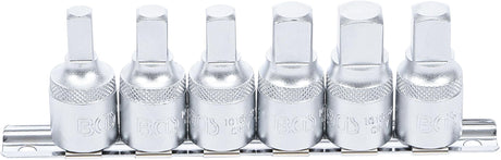 OIL SERVICE SOCKET SET | 12.5 MM (1/2") DRIVE | INTERNAL SQUARE | 6 PCS. (1016)