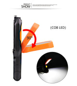 WORK LAMP RECHARGEABLE | 5W COB LED | USB | 280+80 LM | WITH MAGNETIC GRABBER (YD-6302B)