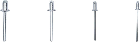 BLIND RIVETS ASSORTMENT | ALUMINIUM | Ø 2.4 - 4.8 MM | 400 PCS. (8058)