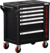 WORKSHOP TROLLEY | 6 DRAWERS | 1 SIDE DOOR | EMPTY (6055-1)