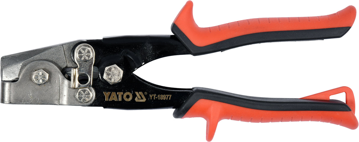 SHEET METAL PLIERS | FOR JOINING SHEET METAL ELEMENTS | 230 MM (YT-18977)