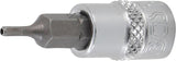 BIT SOCKET SET | 6.3 MM (1/4") DRIVE | INTERNAL HEXAGON TAMPERPROOF 2 - 7 MM | 8 PCS. (5156)