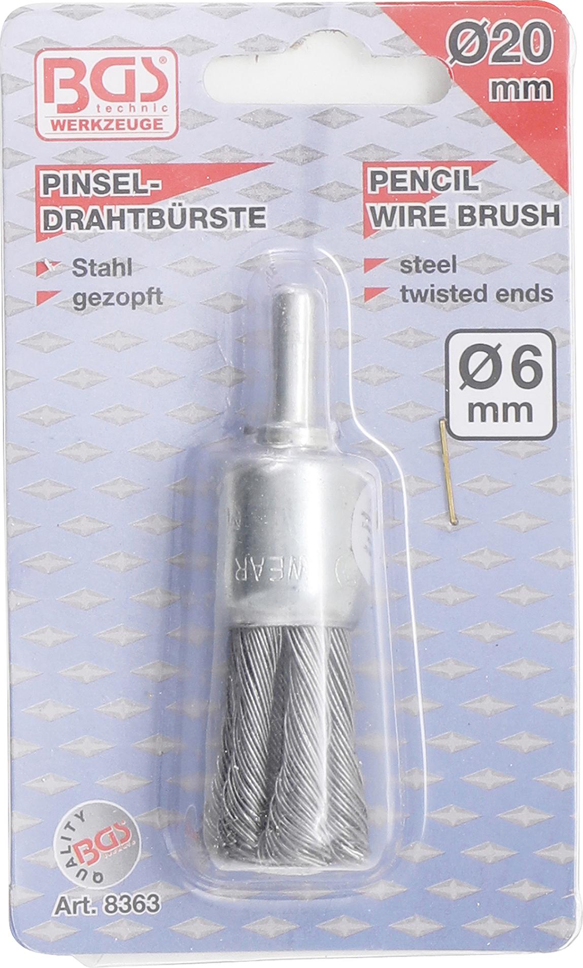 STEEL WIRE BRUSH | 20 MM (8363)