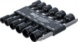 SOCKET SET, HEXAGON | 6.3 MM (1/4") DRIVE | FOR ELECTRIC DRILLS | 1/4 - 1/2", 6 - 13 MM | 14 PCS. (74423)