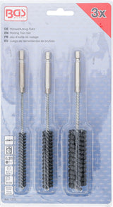 HONING TOOL SET | FLEXIBLE | 6.3 MM (1/4") DRIVE | GRAIN SIZE 60 / 80 | 8 - 12 - 20 MM | 3 PCS. (1272)