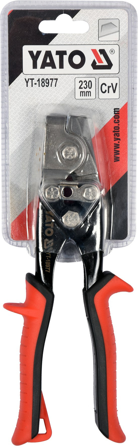 SHEET METAL PLIERS | FOR JOINING SHEET METAL ELEMENTS | 230 MM (YT-18977)
