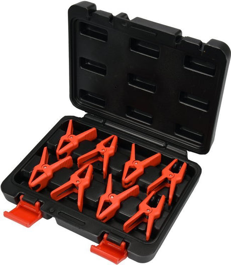 STEEL LINE CLAMPS 8 PCS (YT-08391)
