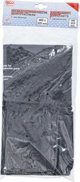 ROLL-UP BAG FOR TOOLS WITH 15 COMPARTMENTS | 660 X 320 MM | EMPTY (3314)
