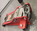 JACK WITH WHEELS | WITH PEDAL | 2 RUBBER PADS | DOUBLE PISTON | 75- 505 MM | 3.0 T (FJ25-B)