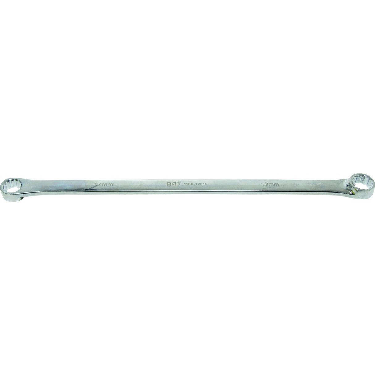 RING WRENCH LONG 17X19 MM, 410 MM LENGTH (1186-17X19)