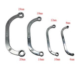 BOX-END WRENCH SET | CRESCENT C SHAPE | E6 | E8 | E10 | E12 | E14 | E18 | E20 | E24 | 4 PCS. (CT4257)