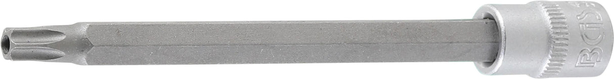 BIT SOCKET | LENGTH 100 MM | 6.3 MM (1/4") DRIVE | T-STAR TAMPERPROOF (FOR TORX) T30 (4203)