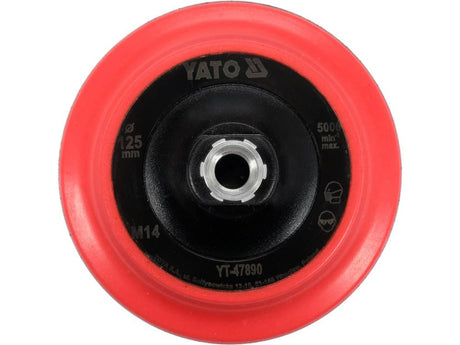 HOOK AND LOOP BACKING PAD 125MM M14 (YT-47890)