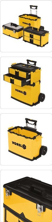 TROLLEY TOOL BOX 3 SEGMENTS (78738)