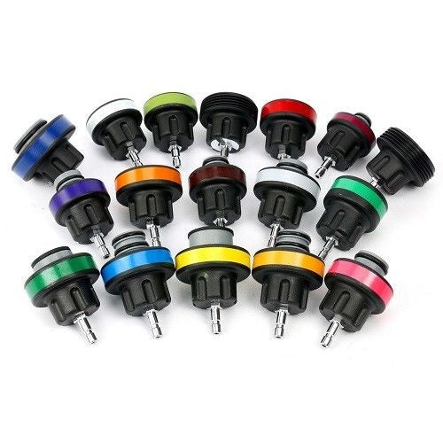 RADIATOR PRESSURE AND COOLING SYSTEM TESTER | 28 PCS. (SK2112)