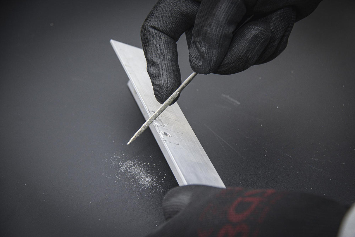 DIAMOND FILE SET | STRAIGHT | 140 X 3 MM | 10 PCS. (1920)