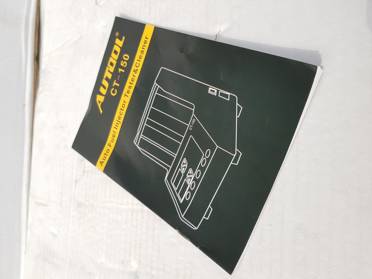 FUEL INJECTION TESTER AND INJECTOR CLEANING DEVICE (FTC105)