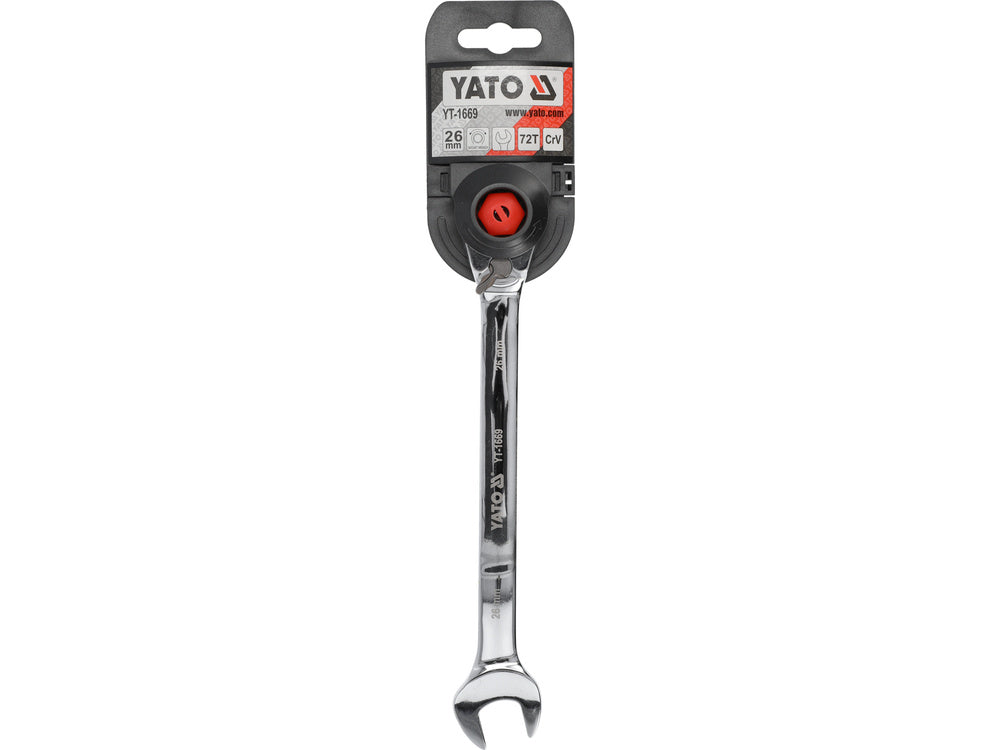 RATCHET COMBINATION WRENCH 26MM (YT-1669)