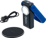 COB LED WORKSHOP LAMP WITH MAGNET AND HOOK | FOLDABLE | WITH WIRELESS CHARGING FUNCTION (85348)
