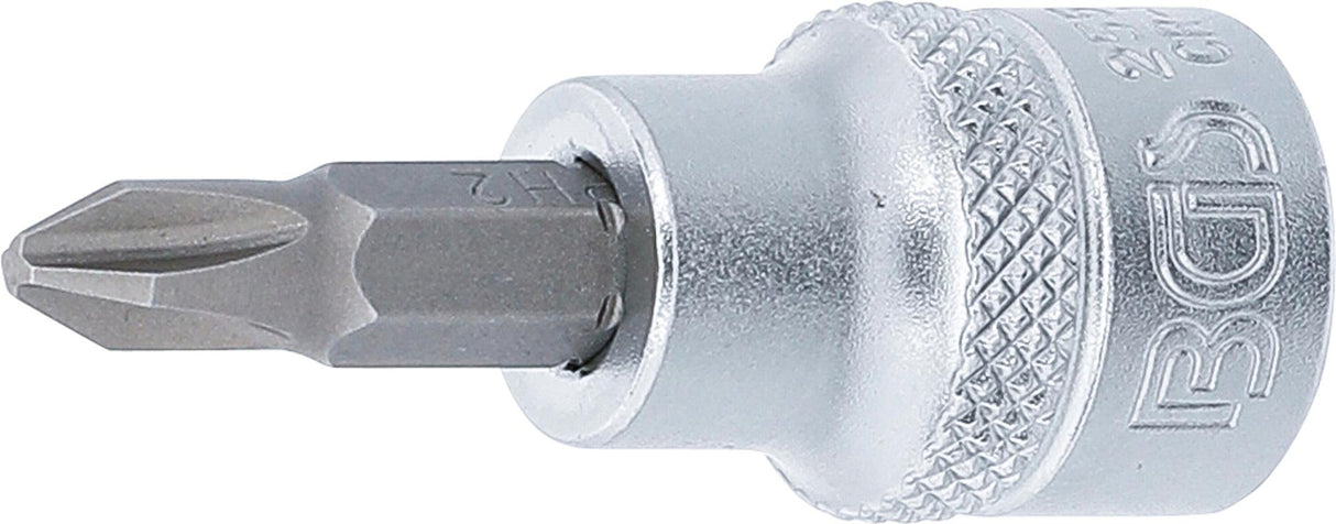 BIT SOCKET | 10 MM (3/8") DRIVE | CROSS SLOT PH2 (2554)