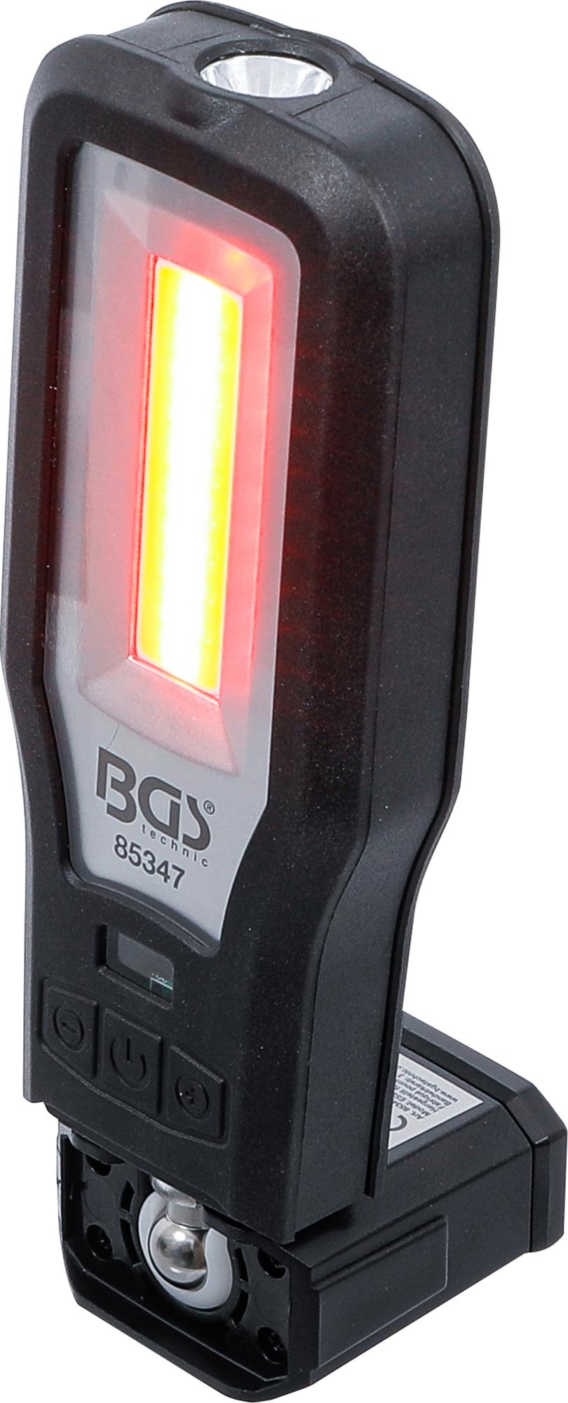 COB-LED WORK LAMP | FOLDABLE | WITH CHARGING STATION (85347)