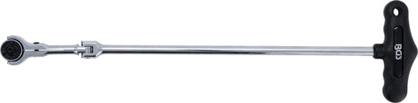 FLEXIBLE RATCHET WITH T-HANDLE | EXTERNAL SQUARE 6.3 MM (1/4") (2126)