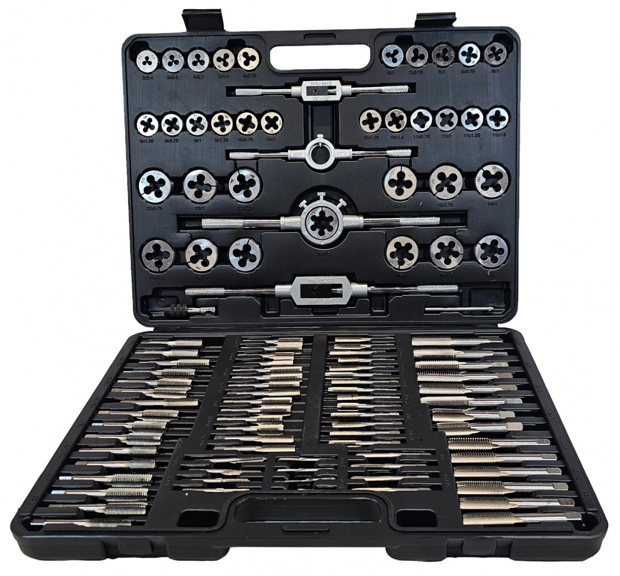 TAP AND DIE SET | M2 - M18 | 110 PCS. (ES-68110)