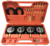 CARBURETOR SYNCHRONIZATION TESTER | WITH 4 PRESSURE GAUGES | 29 PCS. (H62000)