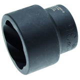 TWIST SOCKET (SPIRAL PROFILE) / SCREW EXTRACTOR | 20 MM (3/4") DRIVE | 36 MM (5268-36)