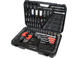 198 PCS SOCKET SET 1/4" 3/8" 1/2" (YT-38850)